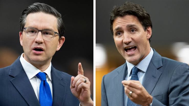 Pierre Poilievre & Justin Trudeau